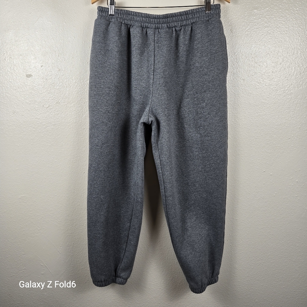 ANRABESS Women’s Fleece Jogger Sweatpants XL Gray‎ Cozy Loungewear Drawstring